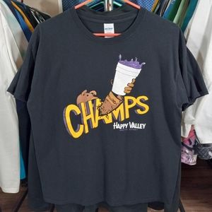 Champs, Happy Valley tee shirt